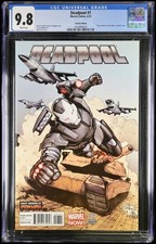 Deadpool #7 1st app Vetis 1:20 Incentive Variant Iron Man 2013 Marvel comic cover