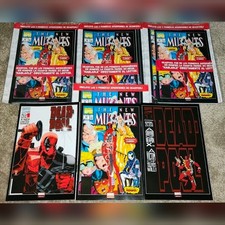 1 2 3 Sealed New Mutants 98 MX Foil Variant 1st App Deadpool Marvel Classic comic cover