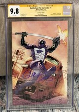 Marvel Quicksilver No Surrender 1 Greg Land Deadpool Virgin Variant Sign comic cover