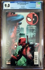 Spider-Man/Deadpool #1 (GameStop Excluslive Keown Variant) comic cover