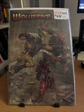 NYCC 2023 WOLVERINE #37 BJORN BARENDS VARIANT DEADPOOL NY COMIC CON EXCLUSIVE comic cover