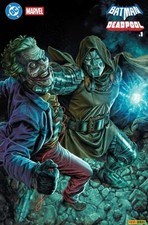 BATMAN / DEADPOOL #1 LEE BERMEJO EXCLUSIVE VARIANT GLOW-IN-THE-DARK 100 comic cover
