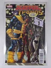 Deadpool Vs Thanos #1 Hastings Exclusive Variant Todd Nauck (Marvel Comics) comic cover
