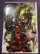 X-FORCE KILLSHOT ANNIVERSARY SPECIAL #1 JAY ANACLETO VIRGIN DEADPOOL Marvel 2021 comic cover