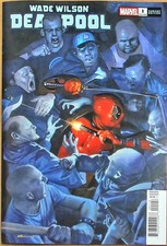 WADE WILSON DEADPOOL #1 1:25 FABRIZIO DE TOMMASO VARIANT- MARVEL 2026 comic cover