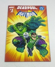 Deadpool Batman #1 Ed McGuinnes Exclusive Marvel Comics Midtown Variant Cover comic cover