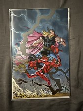 Deadpool Batman #1 - Humberto Ramos Virgin Foil Variant - NYCC Exclusive comic cover