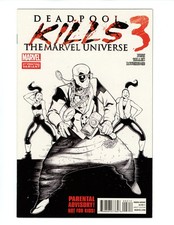Deadpool Kills the Marvel Universe #3 - 2nd Print Kaare Andrews Variant Not comic cover