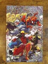 Deadpool #1 Retailer Exclusive Trade And Virgin Set Andrews comic cover