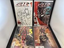 Deadpool Kills The Marvel Universe #1-#4 Full Run with sketch cover comic cover