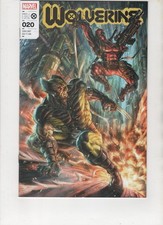 Wolverine #20 Alan Quah Exclusive Variant, vs Deadpool, 9.4, 1st Print, 2022 comic cover