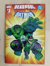 DEADPOOL BATMAN 1 ED McGUINNESS EXCLUSIVE VARIANT MARVEL DC | New comic cover