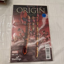 Origin II #1 Hastings Deadpool Exclusive Variant (Marvel Comics February 2014) comic cover