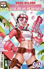 Wade Wilson: Deadpool #6 Inhyuk Lee 356 Marvel Snap Variant Gwenpool Swims 2026 comic cover