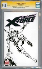 UNCANNY X-FORCE #1 SIGNATURE SERIES SIGNED KIRKPATRICK DEADPOOL SKETCH comic cover