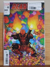 2022 Marvel Comics DEADPOOL #1 Leinil Francis Yu 1:25 Variant Cover 9.6/ + comic cover