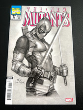 NEW MUTANTS #98, 1:25 LEE INHYUK Variant Fascimile, reprints 1st Deadpool, comic cover