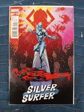 Silver Surfer #1 Variant 1:10 Ratio Deadpool Galactus 2016 Marvel Comics Key comic cover