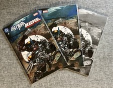 Batman Deadpool #1 Simon Bisley Exclusive Newbury Comics Variants comic cover