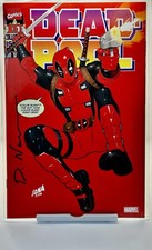 🏼Deadpool #1 Color Bleed Variant Signed by David Nakayama W/COA comic cover