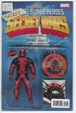 Deadpools Secret Secret Wars #1 Action Figure Variant COMIC comic cover