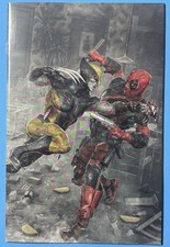WOLVERINE #37 NYCC (MARVEL 2023) BJORN BARENDS VIRGIN VARIANT | DEADPOOL 800 comic cover