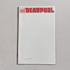 Deadpool #50 Blank Sketch Variant 1st Print Marvel 2012 Daniel Way Carlo Barberi comic cover