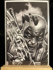 Marvel’s Deadpool #4 Mico Suayan Megacon Exclusive B&W Hulk Virgin Variant comic cover