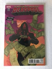 DEADPOOL #8 1:10 RETAILER INCENTIVE Mike Hawthorne Story Thus Far Variant comic cover
