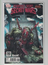 Deadpool's Secret Secret Wars #1 Marvel 2015 Sealed BAM Exclusive Variant comic cover