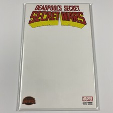 Deadpool’s Secret Secret Wars 1 Blank Sketch Cover Marvel Avengers comic cover