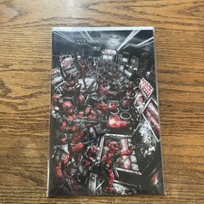 Deadpool Black, White &Blood #1 Exclusive Alan Quah Exclusive Virgin Variant LL comic cover