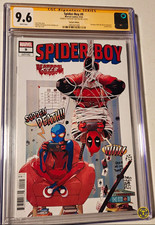Spider-Boy #9 Signed & Sketch By Nao Fuji Deadpool Kills Variant comic cover