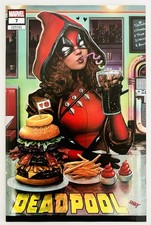 Deadpool #7 Nathan Szerdy Exclusive Diner Cover Trade Variant 2024 ~ 3000 comic cover