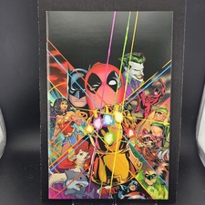 DEADPOOL BATMAN 1 3rd PRINT CAPULLO SKETCH VARIANT DAUTERMAN INFINITY GAUNTLET comic cover