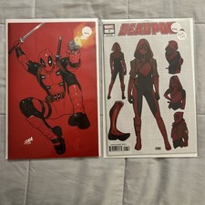 Deadpool #1 Color Bleed Exclusive #7 Taurin Clarke 1:25 Design Variant Comics comic cover