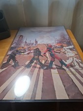 Marvel Deadpool Sketch Signed and Authenticated, by Arthur Suydan, Genuine comic cover