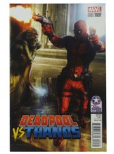 Deadpool Vs Thanos #2 Variant Diamond Retailer Summit Exclusive Marvel 2015 comic cover