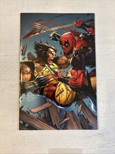 Marvel X-Men #26 Scott Williams NYCC 2023 Virgin Foil LE 0560/1992 Deadpool comic cover