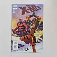 Uncanny X-Men #521 Limited 1:15 Deadpool Variant 1st Print Marvel 2010 Fraction comic cover