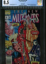New Mutants#98 $1.50 Australian Price Variant 1st Deadpool comic cover
