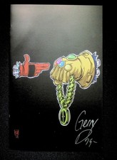 Deadpool #45 Mexican Virgin Foil Variant Run The Jewels Signed Gerry Duggan w/CO comic cover