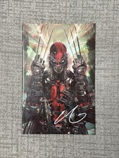 DEADPOOL #3 JOHN GIANG WOLVERINE EXCLUSIVE VIRGIN VARIANT SIGNED JOHN GIANG COA comic cover