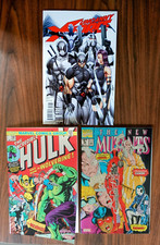 Uncanny X-Force (2010) 1 Liefeld (1:50), Hulk 181 Foil, New Mutants 98 Foil comic cover