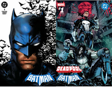 BATMAN #1 & BATMAN / DEADPOOL #1 PUNISHER/LOBO - CAPPUCCIO / WILKINS EXCLUSIVES comic cover