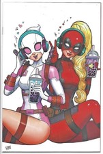 Wade Wilson: Deadpool #1 Nathan Szerdy Virgin Exclusive Variant Gwenpool 2026 comic cover