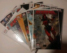 Deadpool Comic Lot 14 Issues Variants Blank Virgin comic cover