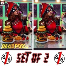 DEADPOOL #7 SZERDY 616 DINER Trade Dress & Virgin Variant AB Set 1000 comic cover