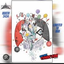 Deadpool Batman #1 PEACH MOMOKO Trinity NYCC 2025 Exclusive Limited to 888 w COA comic cover