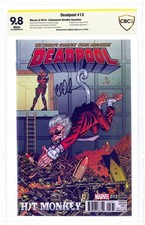 Deadpool #13F Schoonover 1:25 Variant Witnessed Sig Soule 2016 comic cover